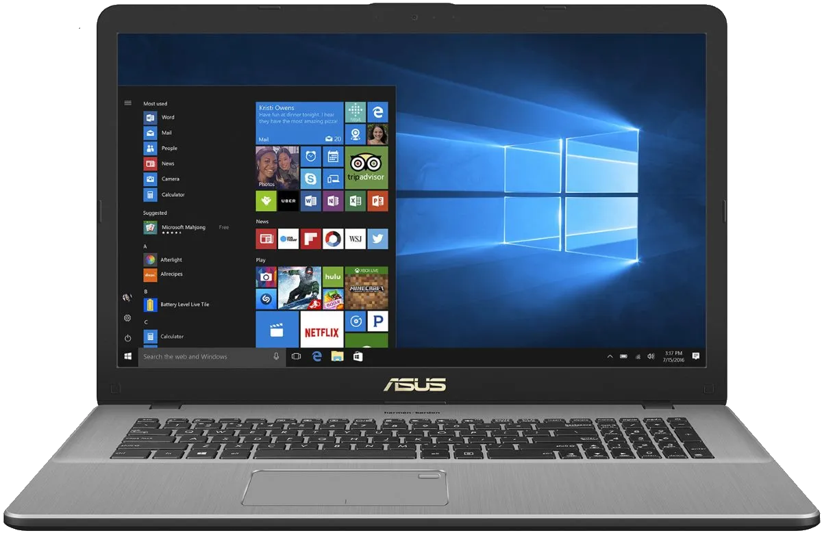Замена кулера Asus 17 N705UF