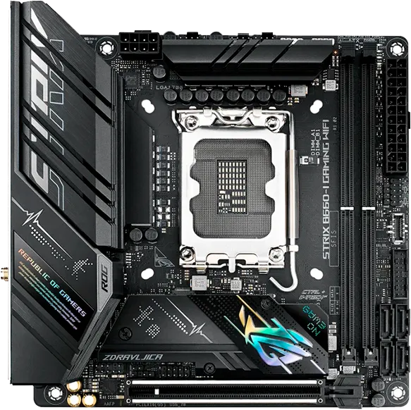 Замена батарейки bios Asus ROG Strix B660-I Gaming WiFi