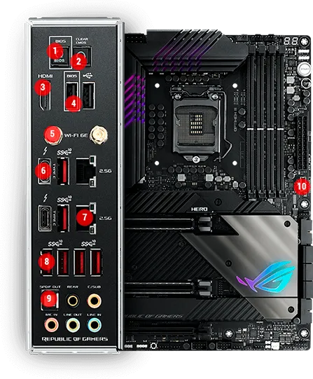 Замена батарейки bios Asus ROG Maximus XIII Hero