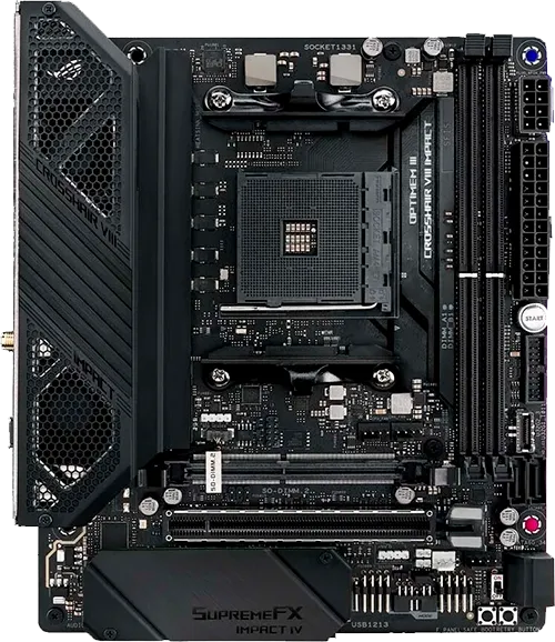Замена батарейки bios Asus ROG Crosshair VIII Impact