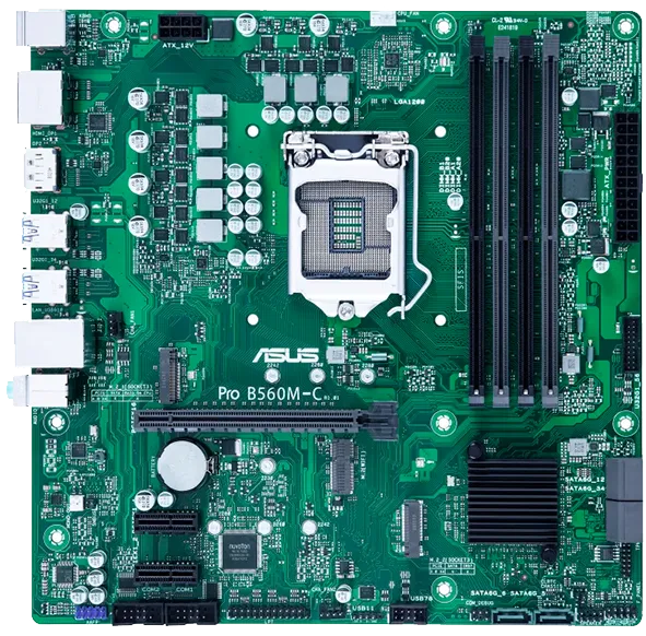 Замена батарейки bios Asus Pro B560M-C
