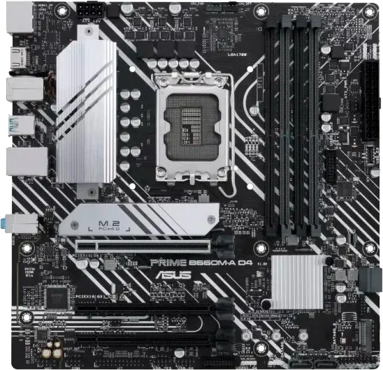 Замена батарейки bios Asus Prime B660M-A D4