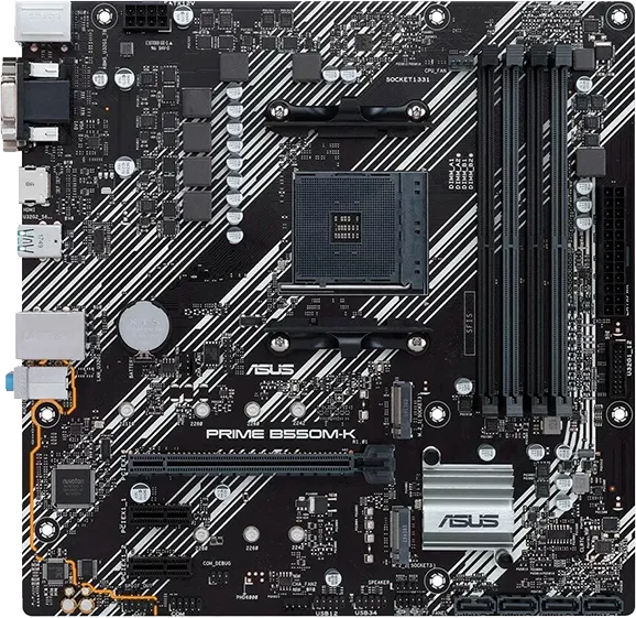 Замена батарейки bios Asus Prime B550M-K
