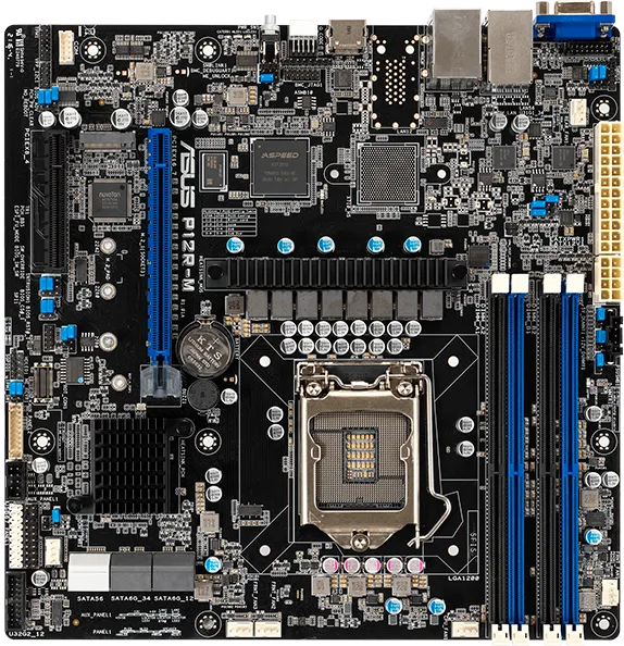 Замена батарейки bios Asus P12R-M
