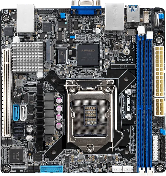 Замена батарейки bios Asus P12R-I