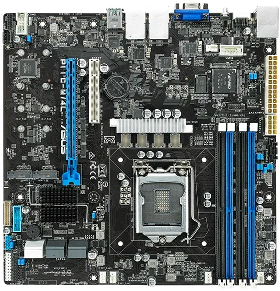 Замена батарейки bios Asus P11C-M