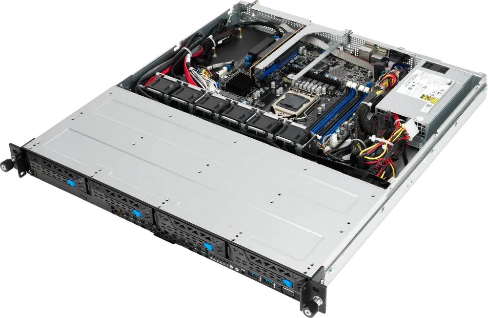 Установка/Настройка RAID-массива, SCSI контроллера Asus RS300-E11-RS4