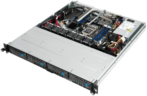 Установка/Настройка RAID-массива, SCSI контроллера Asus RS300-E11